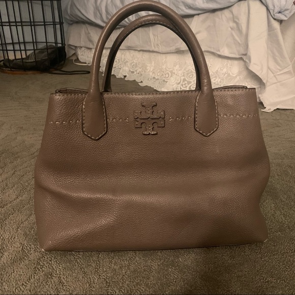 Tory Burch Handbags - VINTAGE GREY TORY BURCH HANDBAG